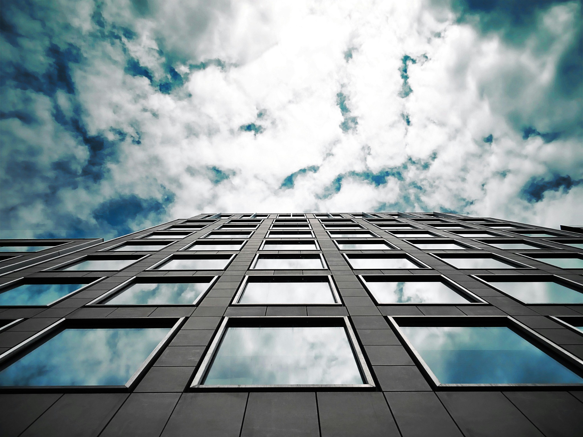 Commercial building exterior